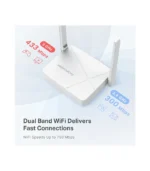 MERCUSYS MR20 AC750 Dual-Band Wi-Fi 5 Router – Fast & Reliable Home Networking