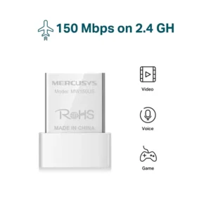 Mercusys MW150US N150 Nano USB WiFi Adapter