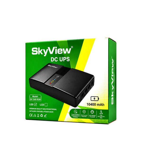 SkyView SV-1040 DCM 10400mAh DC UPS